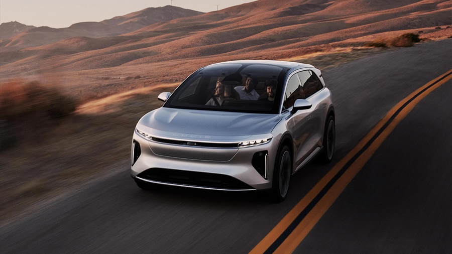 Lucid Gravity 89kWh 405 km actieradius